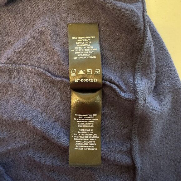 Buffalo David Bitton Blue Heathered Sweater Size Large, Boyfriend Fit‎ - Picture 13 of 16